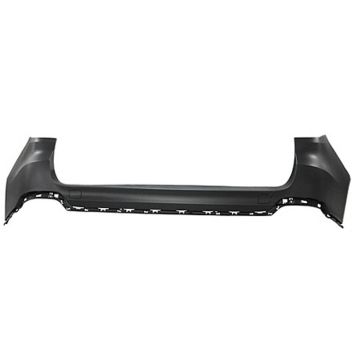 Bumper Cover Rear STANDARD F15 w/o M Pkg w/o Park Distance Control Primed CAPA for BMW X5 2014-2018