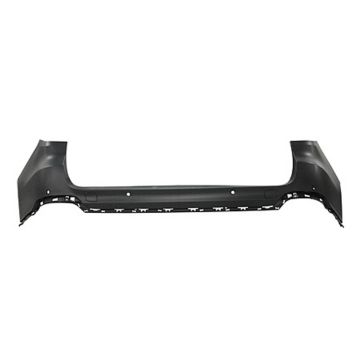 Bumper Cover Rear STANDARD F15 w/o M Pkg w/Park Distance Control Primed CAPA for BMW X5 2014-2018