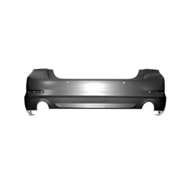 Bumper Cover Rear G30 w/o M Pkg w/o Luxury Pkg w/PDC w/Park Assist Primed for BMW 530e 530i