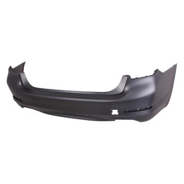 Bumper Cover Rear G30 w/o M Pkg w/Luxury Pkg w/o PDC Primed CAPA for BMW 540i Sedan 2017-2020