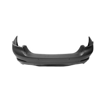 Bumper Cover Rear G30 w/o M Pkg w/Luxury Pkg w/PDC w/o Park Assist Primed for BMW 540i Sedan 2017-2020