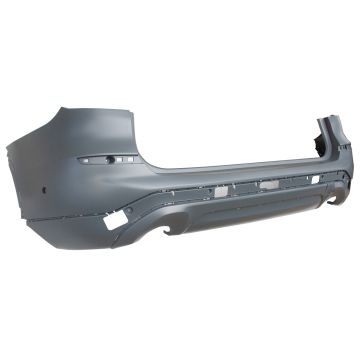 Bumper Cover Rear G01 w/o Trailer Hitch w/Parking Assist XLINE w/o M SPORT Package Primed CAPA for BMW X3 xDrive30i sDrive30i xDrive30i X Line xDrive30i Protection 2018-2021