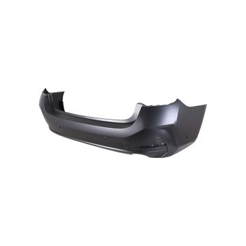 Bumper Cover Rear G20 w/o M Sport Pkg w/PDC w/Auto Park Primed CAPA for BMW 330e xDrive 330e 330i xDrive 330i