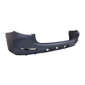 Bumper Cover Rear G02 w/o M Sport Pkg w/o Parking Assist Primed for BMW X4 2022-2025