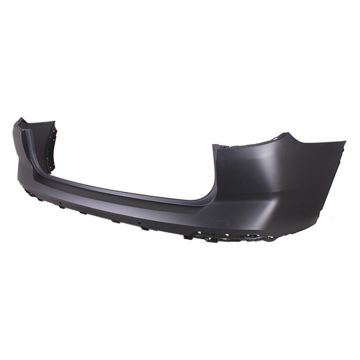 Bumper Cover Rear Upper w/o Parking Assist G01 w/o M Sport Line Primed CAPA for BMW X3 xDrive30i xDrive30i Protection xDrive30i Outdoor Edition sDrive30i xDrive30e xDrive30e Outdoor Edition 2022-2024