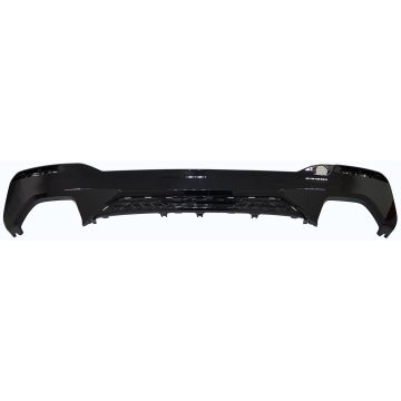Bumper Valance / Grille Kit Rear G30 w/M Pkg Gloss Black Panel for BMW 530e xDrive 530e 540i 530i 530i xDrive 540i xDrive