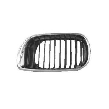 Grille Assembly Left Hood Mounted Black for BMW 325i 330i