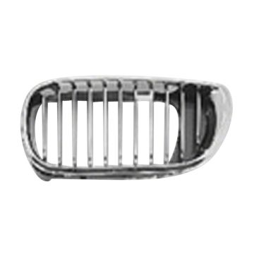 Grille Assembly Left Hood Mounted Chrome for BMW 325i 330i