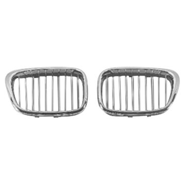 Grille Assembly Right Black for BMW 530i 525i