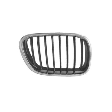 Grille Assembly Right Chrome & Black ABS Plastic for BMW X5 2000-2003