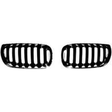 Grille Assembly Right To 9-06 Chrome for BMW X3 2004-2006
