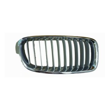 Grille Assembly Right Modern Line F30 Chrome Trim CAPA for BMW 328i 335i 320i ActiveHybrid 3