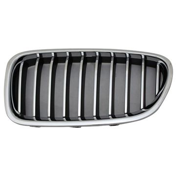 Grille Assembly Left F10H/F10 w/o Night Vision STANDARD, LUXURY PKG for BMW 535d 528i ActiveHybrid 5 535i 550i