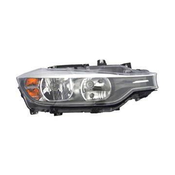 Headlight Assembly Composite Right F30 Halogen CAPA for BMW 328i 335i