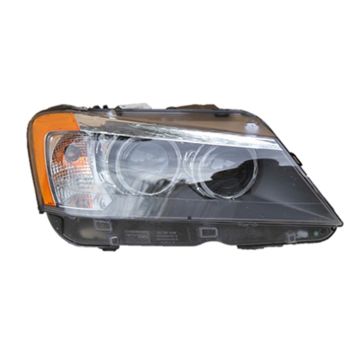 Headlight Assembly Composite Right F25 Xenon w/Adaptive Headlamps for BMW X3 2011-2014