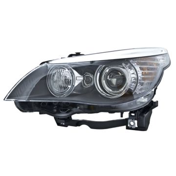 Headlight Lens Housing Left Xenon w/Auto Adjust Headlamps for BMW M5 528i 535i 550i