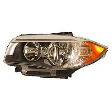 Headlight Lens Housing Left E82/E88 Halogen From 3-11 for BMW 135i 128i