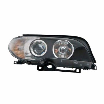 Headlight Lens Housing Right E46 Bi-Xenon From 3-03 for BMW 325Ci 330Ci