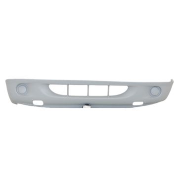 Bumper Cover Front Lower w/Two Piece Bumper w/o Fog Lamps Textured Finish Gray for Dodge Dakota 2001-2004