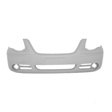 Bumper Cover Front w/Fog Lamps Primed for Chrysler Town & Country 2005-2007