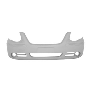 Bumper Cover Front w/Fog Lamps Primed CAPA for Chrysler Town & Country 2005-2007