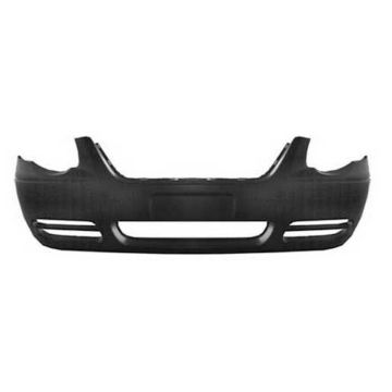 Bumper Cover Front w/o Fog Lamps Primed CAPA for Chrysler Town & Country 2005-2007
