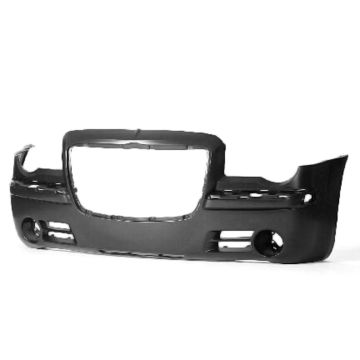 Bumper Cover Front w/o Headlamp Washer Primed for Chrysler 300 2005-2010