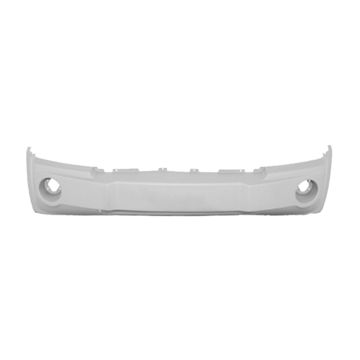 Bumper Cover Front w/Chrome Accents Primed for Jeep Grand Cherokee Limited Limited Premium Laredo Overland 65th Anniversary Edition 2005-2007
