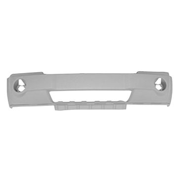 Bumper Cover Front w/o Chrome Accents Primed for Jeep Grand Cherokee Limited Limited Premium Laredo Overland 65th Anniversary Edition 2005-2007