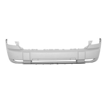 Bumper Cover Front w/o Tow Hooks Primed CAPA for Jeep Liberty 2006-2007