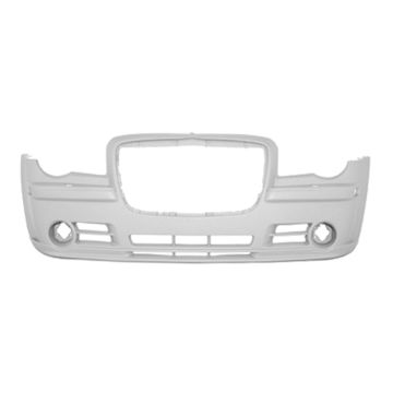 Bumper Cover Front w/Headlamp Washer Primed for Chrysler 300 2005-2010
