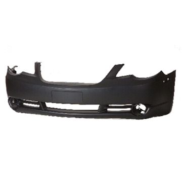 Bumper Cover Front w/Fog Lamps w/Convertible Primed CAPA for Chrysler Sebring 2007-2010