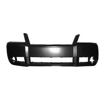 Bumper Cover Front w/Fog Lamps Primed CAPA for Dodge Avenger 2008-2010