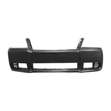 Bumper Cover Front w/o Fog Lamps Primed for Dodge Avenger 2008-2010