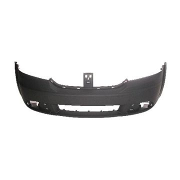Bumper Cover Front w/o Headlamp Washers CAPA for Dodge Journey 2009-2015