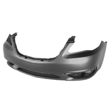 Bumper Cover Front Primed for Chrysler 200 Convertible Sedan 2011-2014
