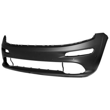Bumper Cover Front w/Park Sensor Holes Primed for Jeep Grand Cherokee SRT8 2014-2015