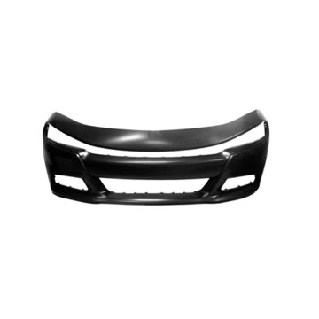 Bumper Cover Front w/o Hood Scoop Primed for Dodge Charger 2015-2023