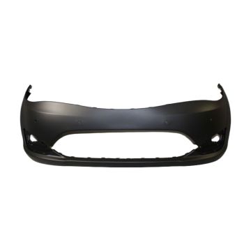 Bumper Cover Front w/Fog Lamps w/Parallel Park Assist Primed CAPA for Chrysler Pacifica 2017-2020