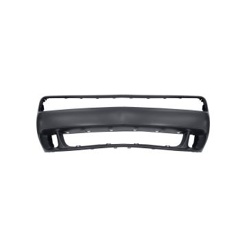 Bumper Cover Front w/Wide Body Option w/o Fog Lamps Primed CAPA for Dodge Challenger 2018-2023