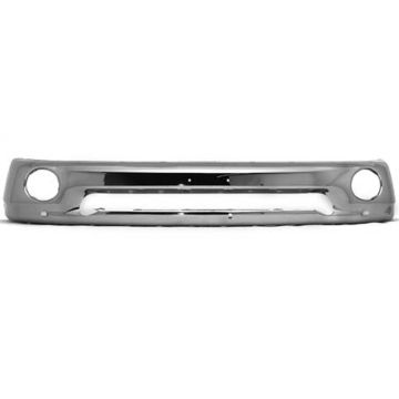 Bumper Face Bar Front w/o Sport Pkg Chrome for Dodge Ram 1500 Ram 2500 Ram 3500