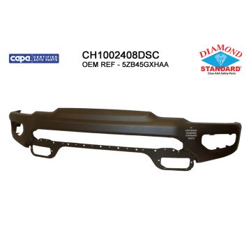 Bumper Face Bar Front CAPA for Ram 1500 Rebel 2019-2024