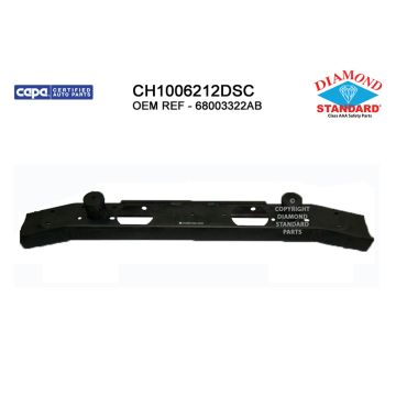 Bumper Cover Reinforcement Front CAPA for Jeep Wrangler Wrangler JK