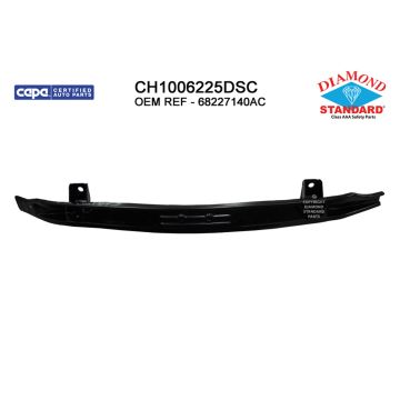 Bumper Cover Reinforcement Front w/Tow Hooks w/o Adaptive Cruise Control CAPA for Dodge Durango Jeep Grand Cherokee Grand Cherokee WK
