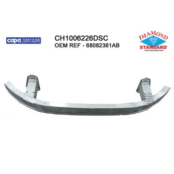 Bumper Cover Reinforcement Front CAPA for Dodge Dart 2013-2016