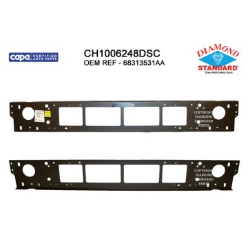 Bumper Cover Reinforcement Front CAPA for Ram 1500 Rebel TRX TRX Launch Edition 2019-2024
