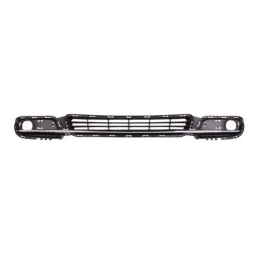Bumper Cover Grille Front Matte Black Chrome Moulding for Chrysler Town & Country 2011-2016