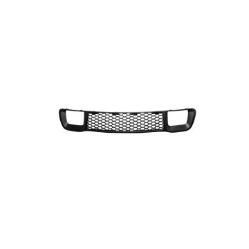 Bumper Cover Grille Front w/o Adaptive Cruise Control w/o Tow Hook CAPA for Jeep Grand Cherokee 2014-2016