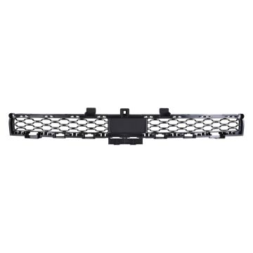 Bumper Cover Grille Front Center w/o Tow Hooks w/Mold-In-Color Lower Fascia Type 1 CAPA for Jeep Grand Cherokee L 2021-2024