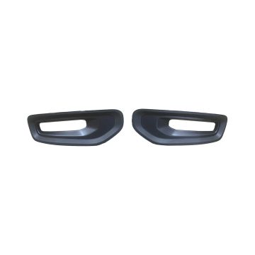 Bumper Insert Front w/o Parking Sensors Fog Lamp Bezel Kit Includes RH/LH Sides for Ram 1500 2019-2024
